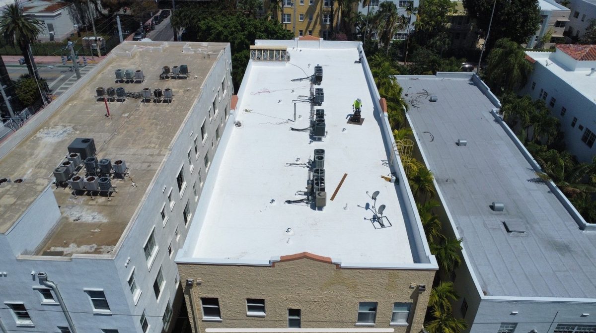 South Beach hotel roofing